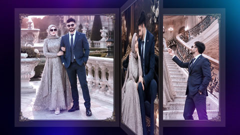 پروژه ادیوس عکس اسلاید شو عروسی 4425 ⭐️| جدید 1405
