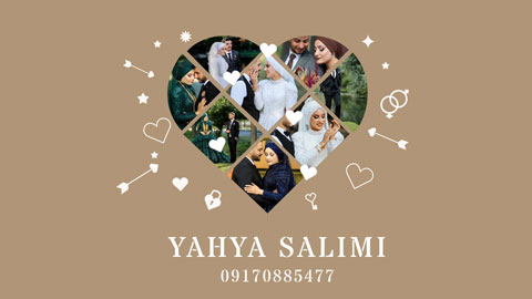 پروژه افتر افکت عکس اسلاید شو عروسی 7314 ⭐️| جدید 1405