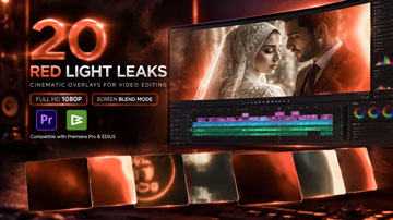 فوتیج نوری سوختن ادیوس و پریمیر 9106 ⭐️| جدید 1405
